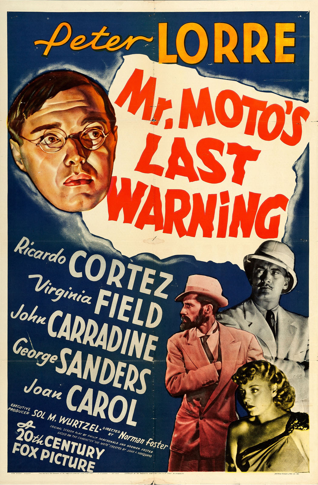 MR. MOTO\'S LAST WARNING